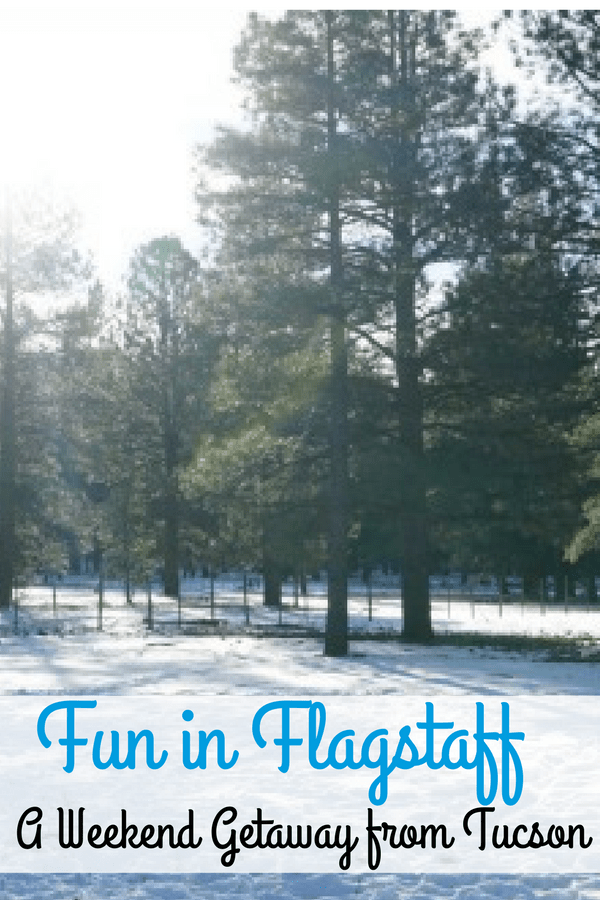 Looking for winter weekend getaway from Tucson or Phoenix? There's plenty of fun in Flagstaff, Arizona.