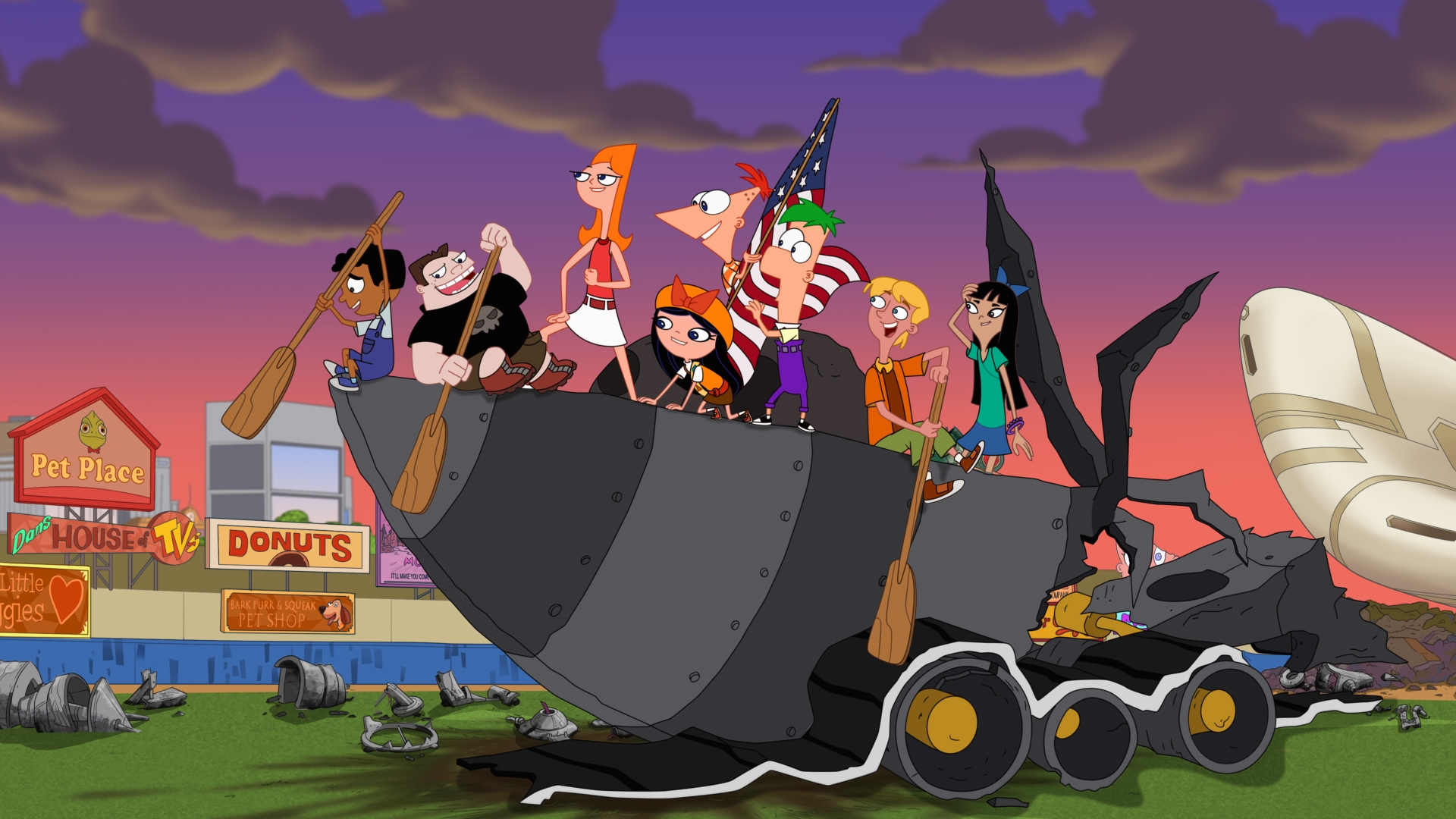 7 Fun Facts About Phineas And Ferb The Movie Candace Against The Universe